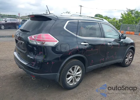2015 Nissan Rogue Sv from USA, damaged, VIN KNMAT2MV4FP586814